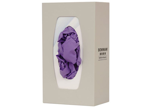 Distributeur de gants - simple avec ressort flexible, plastique