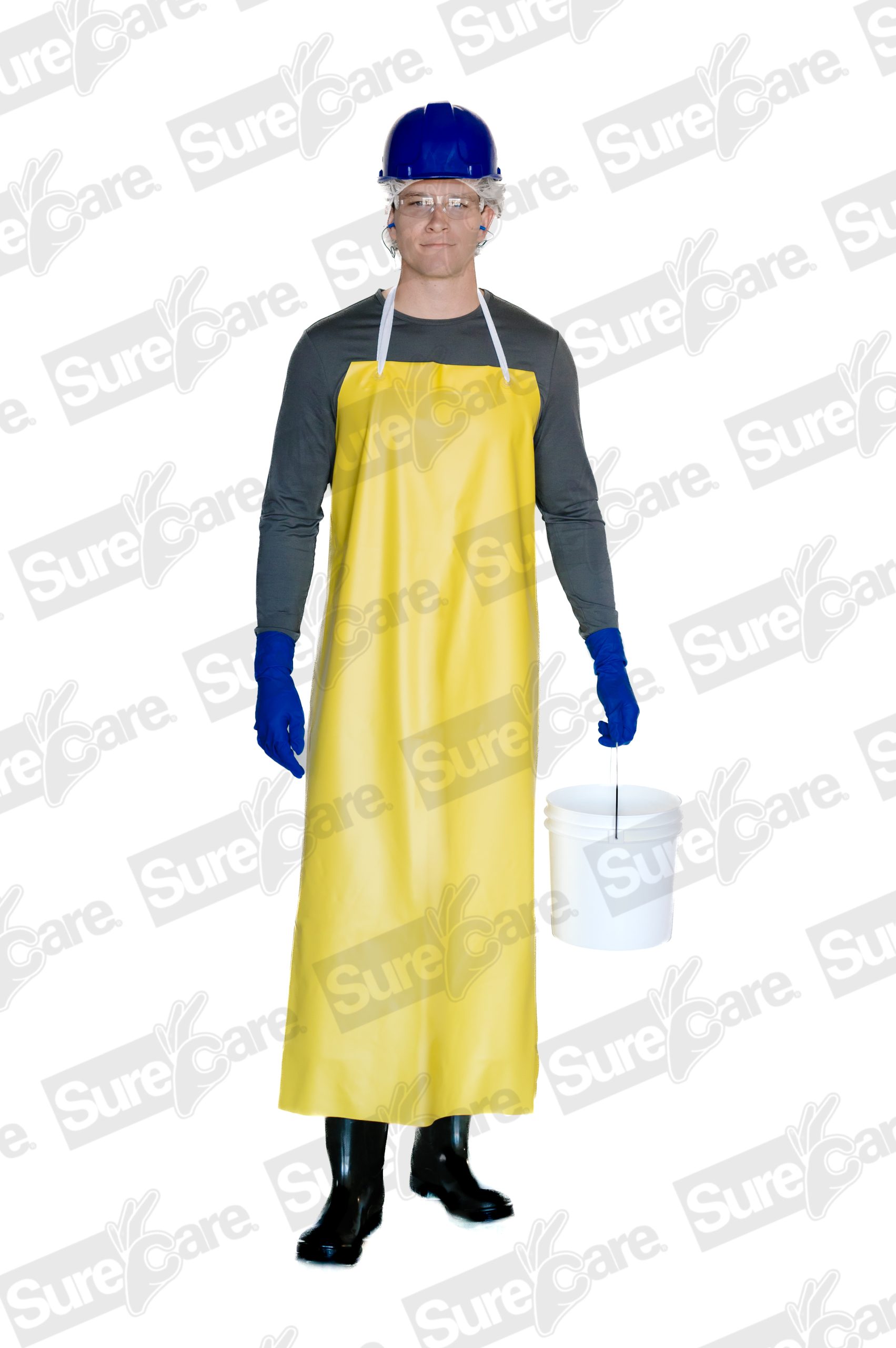 Tablier - Vinyle jaune, épaisseur : 0.35mm