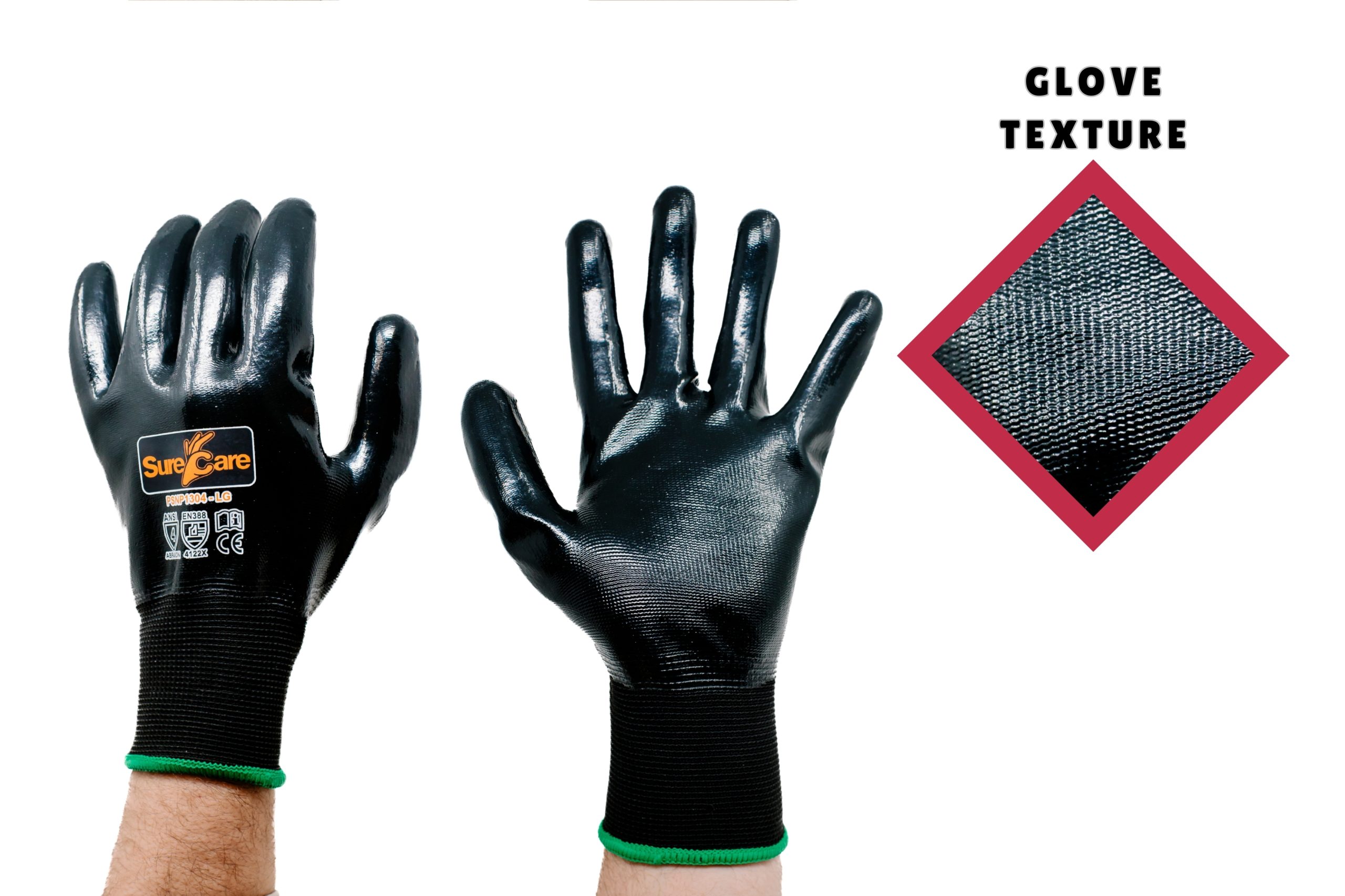 Sure-Guard : Résistant à l'huile, à l'eau et aux produits chimiques